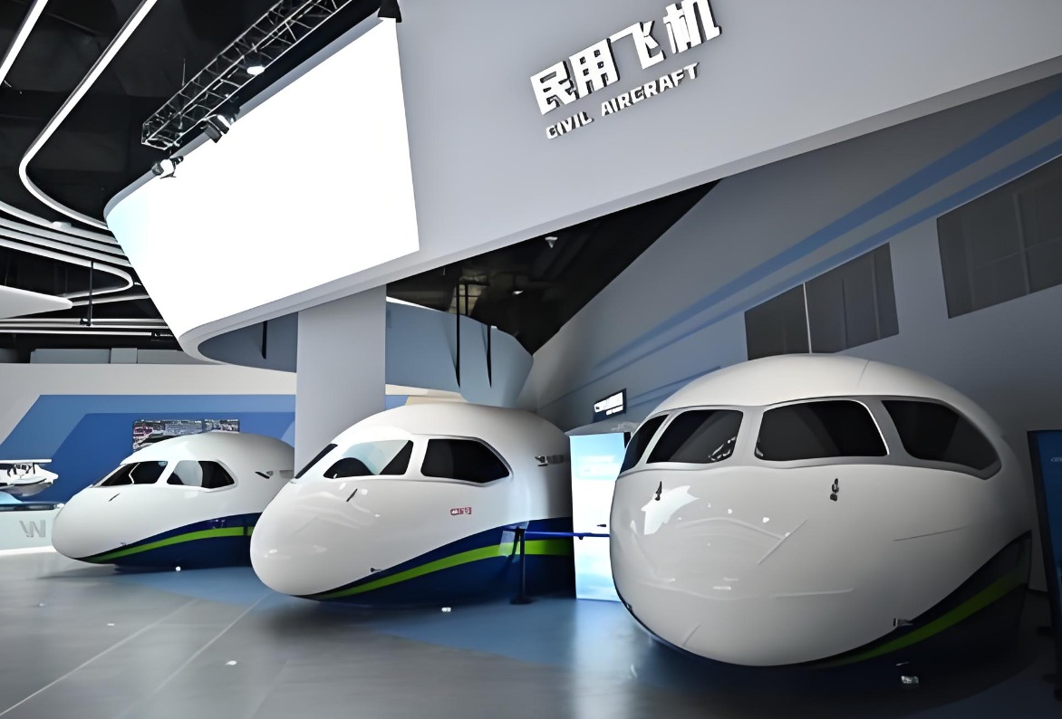 高保真飞行模拟座舱样机